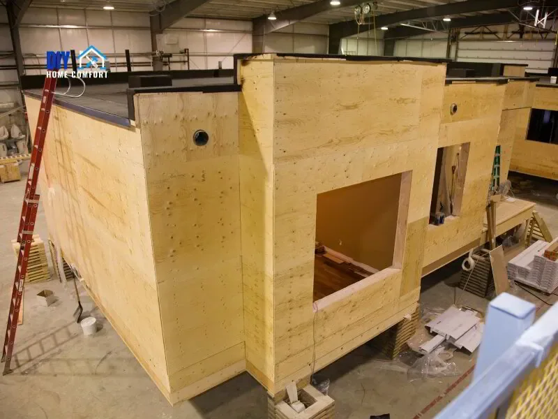 modular home built in a factory