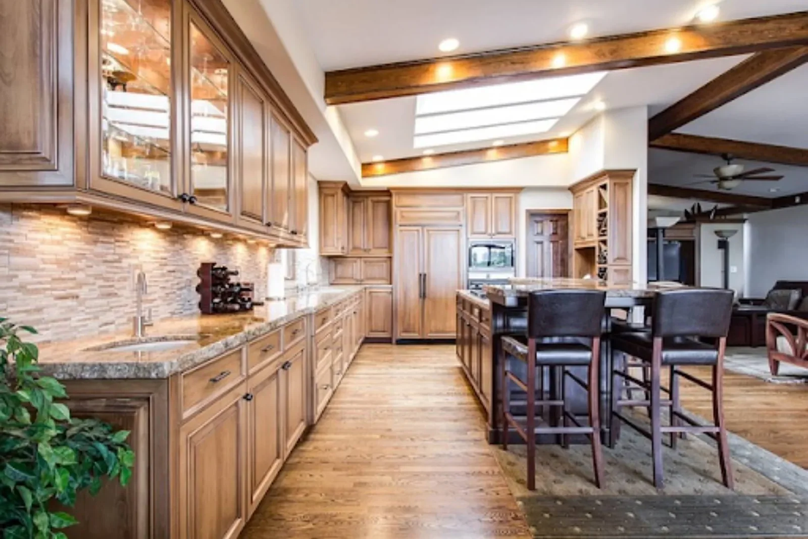 Large Kitchen view