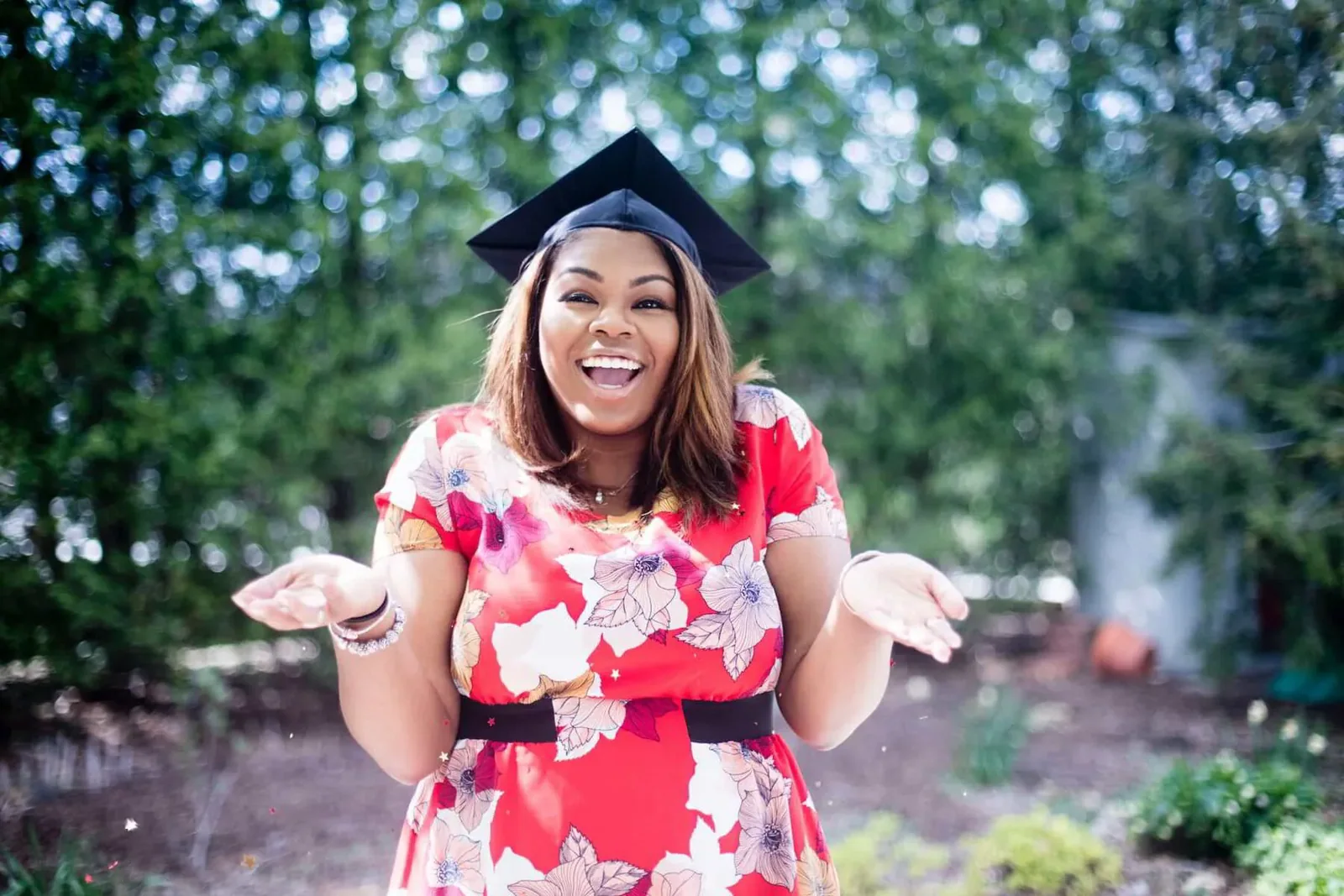 Young woman interior design college graduate